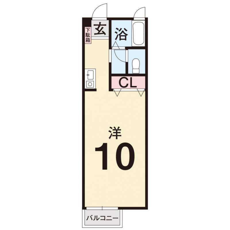 敷金礼金更新料無しで、フリーレント１ヶ月あり。